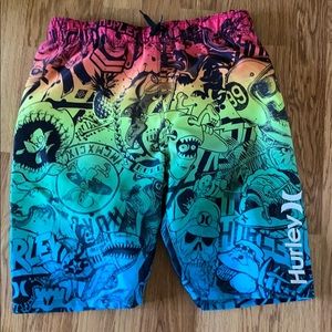 Hurley boys swim shorts